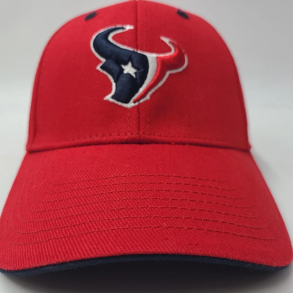 Kids Houston Texans Hat Adjustable NFL Team Apparel Red Blue NFL Football Logo